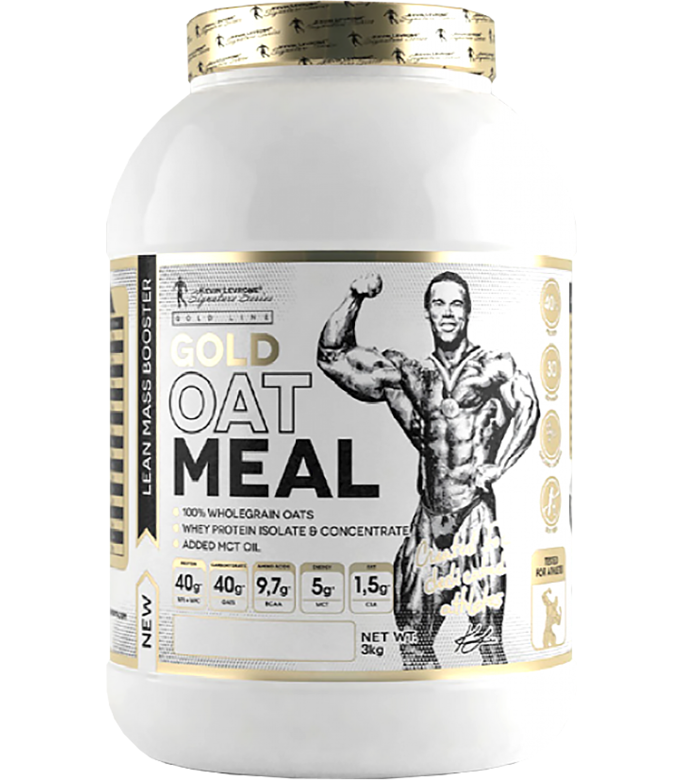 Kevin Levrone Gold Line / Oat Meal / with Protein, BCAA, Glutamine, MCT - 3000 грама